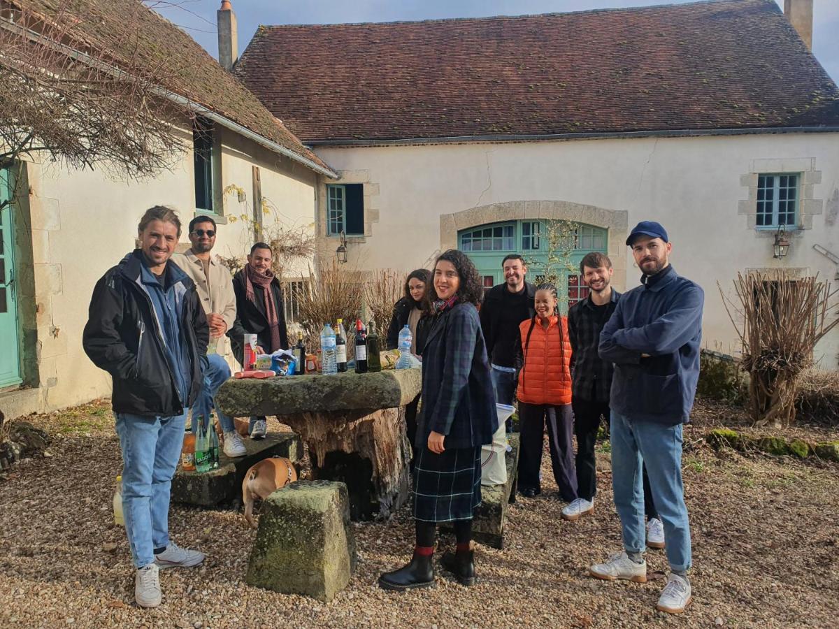 Ferme Equestre & Chambres D'Hotes Gateau Stables Proche Guedelon Saint-Amand-en-Puisaye Exteriör bild